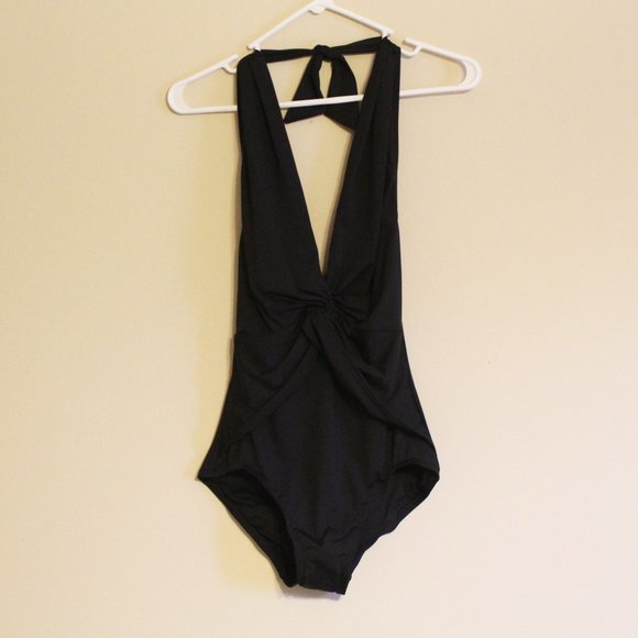 NWT Michael Kors Twist-Tie One-Piece Swimsuit - Picture 3 of 4